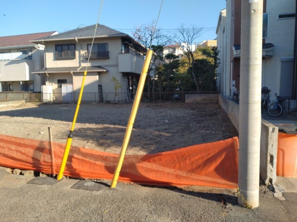 藤沢市片瀬、土地の画像です