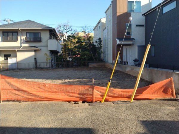 藤沢市片瀬、土地の画像です