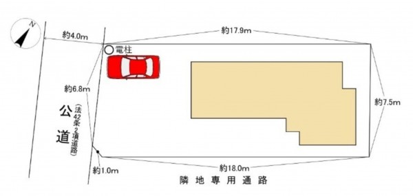 藤沢市鵠沼海岸、中古一戸建ての画像です