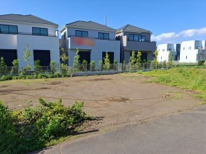 藤沢市鵠沼神明、土地の画像です