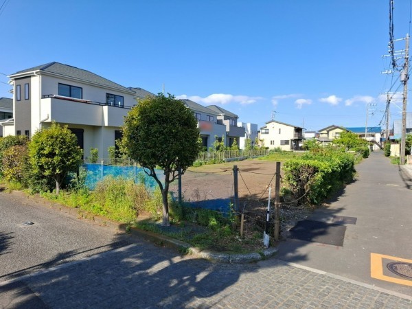 藤沢市鵠沼神明、土地の画像です