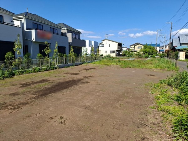 藤沢市鵠沼神明、土地の画像です