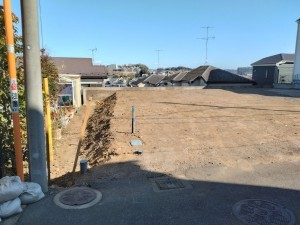 藤沢市大鋸、土地の画像です