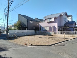 藤沢市鵠沼海岸、土地の画像です