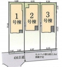 藤沢市本鵠沼、新築一戸建ての画像です