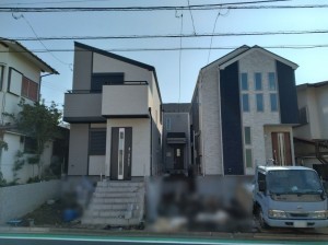 藤沢市藤が岡、新築一戸建ての画像です