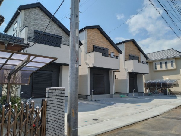 藤沢市本鵠沼、新築一戸建ての画像です