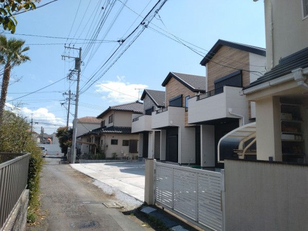 藤沢市本鵠沼、新築一戸建ての画像です