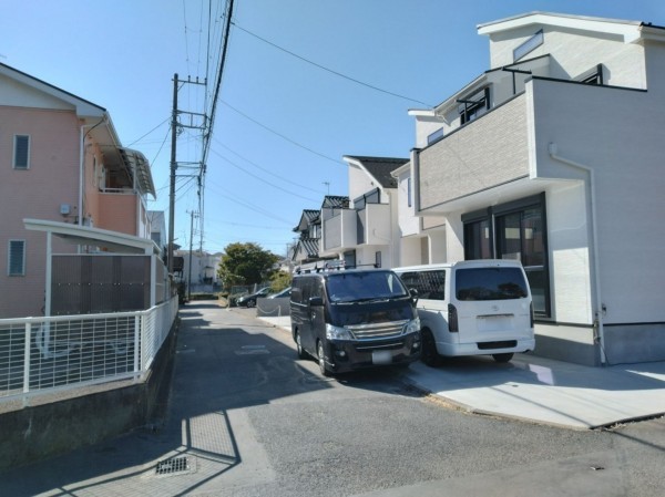 藤沢市鵠沼藤が谷、新築一戸建ての画像です