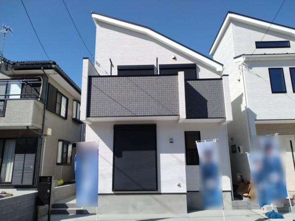 藤沢市鵠沼藤が谷、新築一戸建ての画像です
