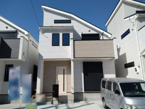 藤沢市鵠沼藤が谷、新築一戸建ての画像です