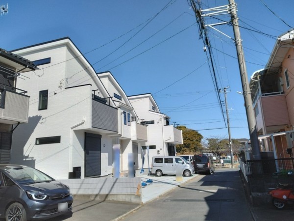 藤沢市鵠沼藤が谷、新築一戸建ての画像です