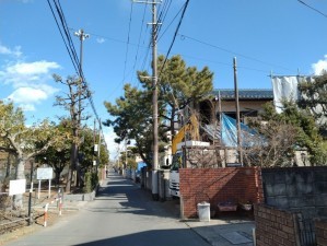 藤沢市鵠沼松が岡、土地の画像です