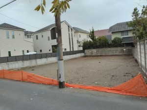 藤沢市鵠沼松が岡、土地の画像です