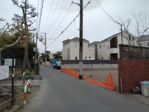 藤沢市鵠沼松が岡、土地の画像です