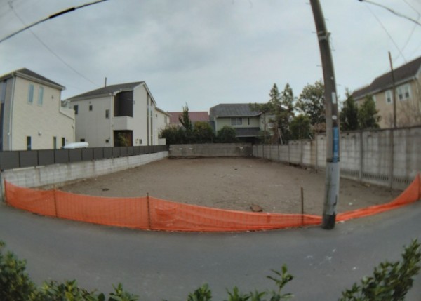 藤沢市鵠沼松が岡、土地の画像です