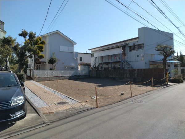 藤沢市鵠沼藤が谷、土地の画像です