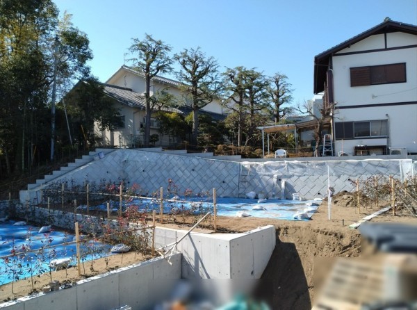 藤沢市鵠沼桜が岡、土地の画像です