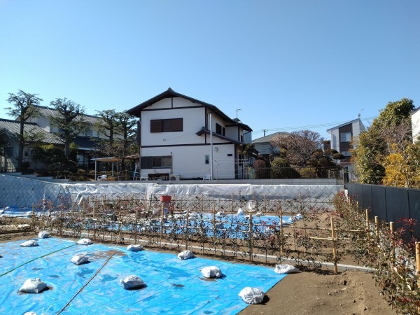 藤沢市鵠沼桜が岡、土地の画像です