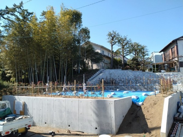 藤沢市鵠沼桜が岡、土地の画像です