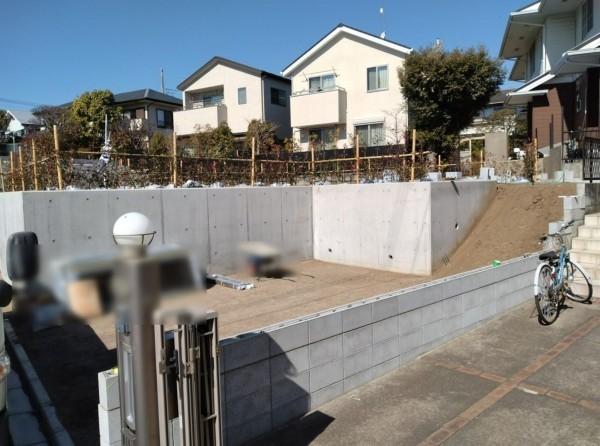 藤沢市鵠沼桜が岡、土地の画像です
