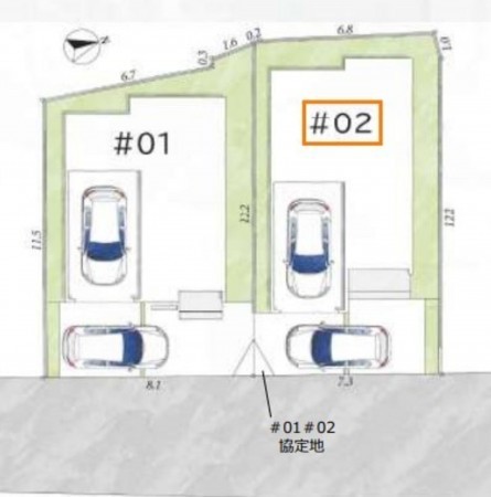 藤沢市辻堂、新築一戸建ての画像です