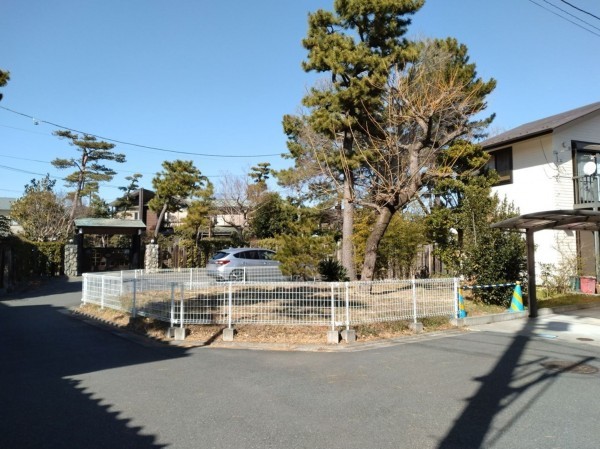 藤沢市辻堂、土地の画像です