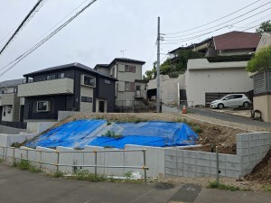 藤沢市渡内、土地の画像です