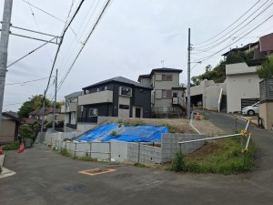 藤沢市渡内、土地の画像です