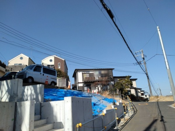 藤沢市渡内、土地の画像です