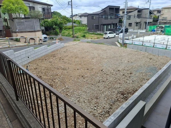 藤沢市渡内、土地の画像です