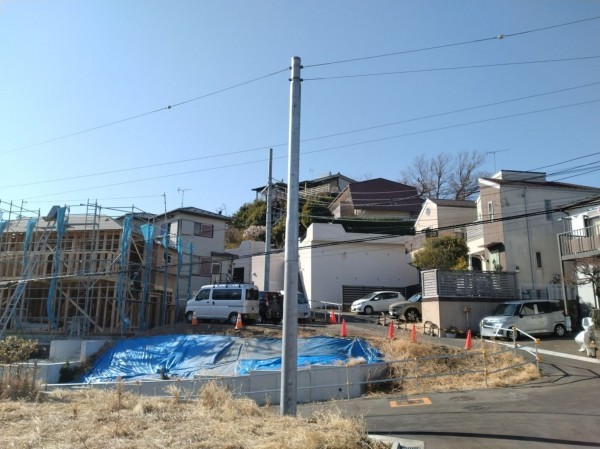 藤沢市渡内、土地の画像です