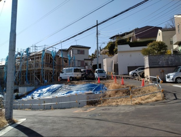 藤沢市渡内、土地の画像です