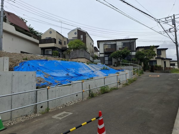 藤沢市渡内、土地の画像です