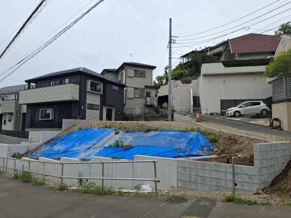 藤沢市渡内、土地の画像です