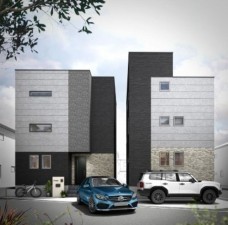 藤沢市鵠沼橘、新築一戸建ての画像です