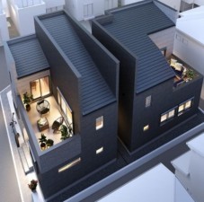 藤沢市鵠沼橘、新築一戸建ての画像です