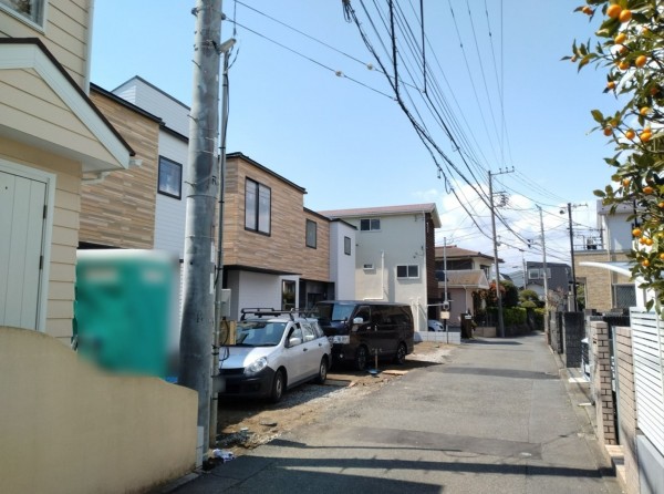 藤沢市鵠沼海岸、新築一戸建ての画像です