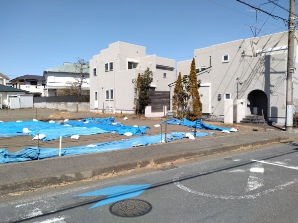 藤沢市辻堂東海岸、土地の画像です