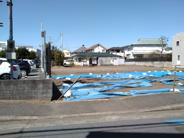 藤沢市辻堂東海岸、土地の画像です