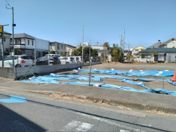 藤沢市辻堂東海岸、土地の画像です