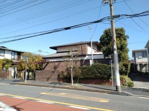 藤沢市片瀬山、土地の画像です