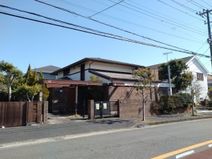 藤沢市片瀬山、土地の画像です