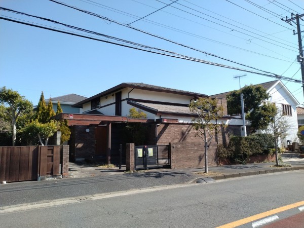 藤沢市片瀬山、土地の画像です
