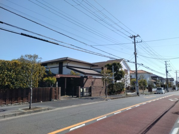藤沢市片瀬山、土地の画像です