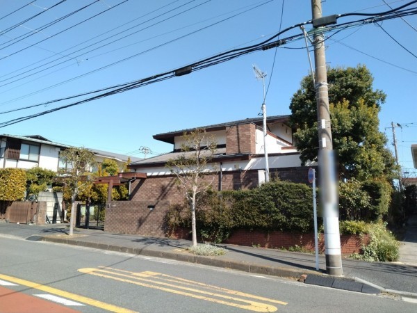 藤沢市片瀬山、土地の画像です