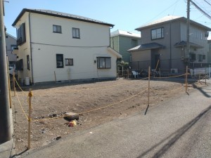 藤沢市辻堂、土地の画像です