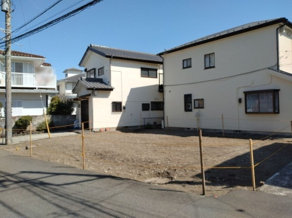 藤沢市辻堂、土地の画像です