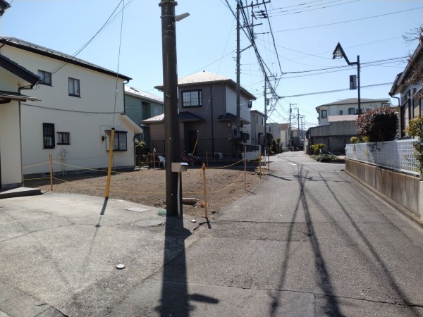 藤沢市辻堂、土地の画像です