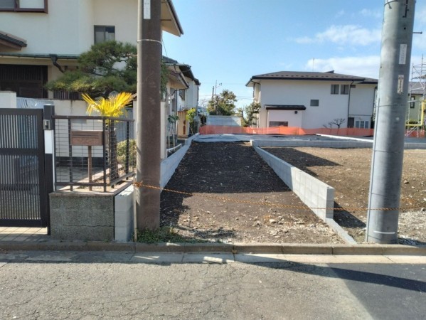 藤沢市片瀬山、土地の画像です